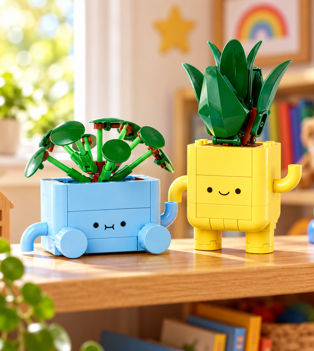 Multi-Pot Miniature Succulents & Houseplants Collection