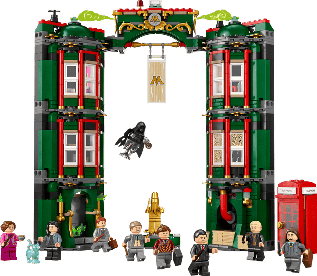 Hidden Bureaucratic Atrium & Enchanted Telephone Booth