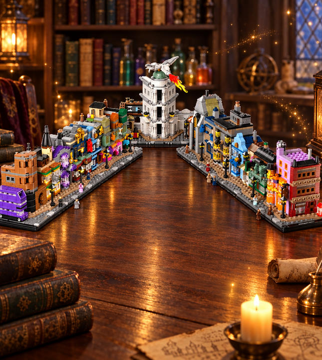 Wizarding Alley Magic Wand Workshop & Robe Boutique