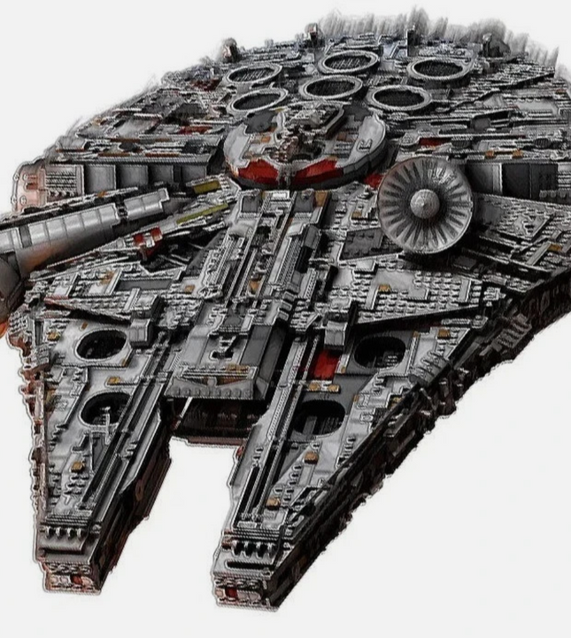 Brand New Millennium Falcon Ultimate Collector Series Building Block Set (7,541 Pieces)
