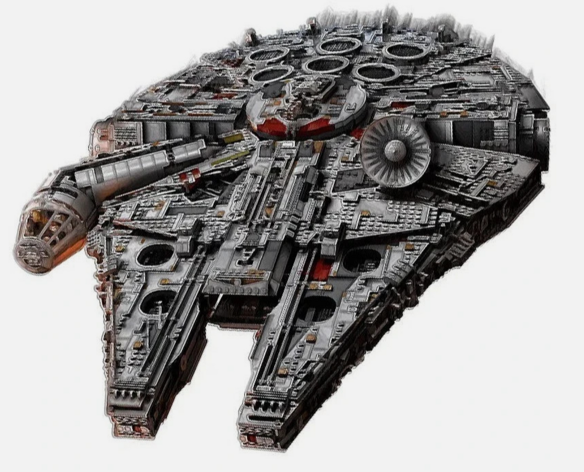 Brand New Millennium Falcon Ultimate Collector Series Building Block Set (7,541 Pieces)