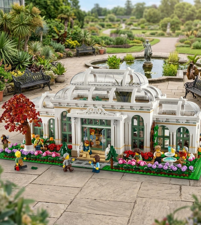 Victorian Glass-Domed Botanical Conservatory & Palm House